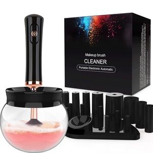 Makeup Brush Cleaner Portable Electronic Automatic - Clean + Dry in Seconds